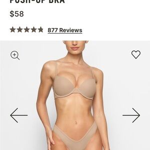 Fits Everybody Push-Up Bra - Clay